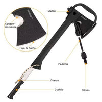 Hacha Táctica con Cuchillo OSMENER