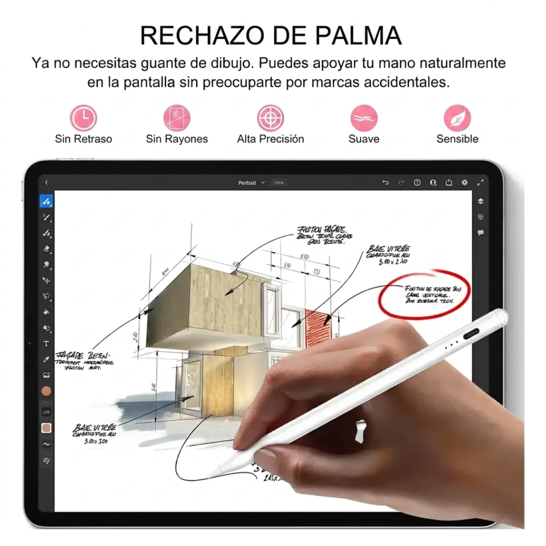 Lápiz Óptico Táctil Universal para iPhone iPad Android Tablet