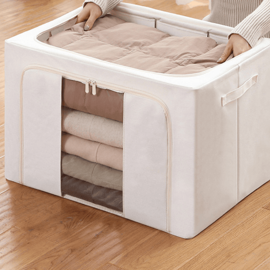 Caja Estructural de Tela Organizadora de Ropa - Muy Moderna Uruguay