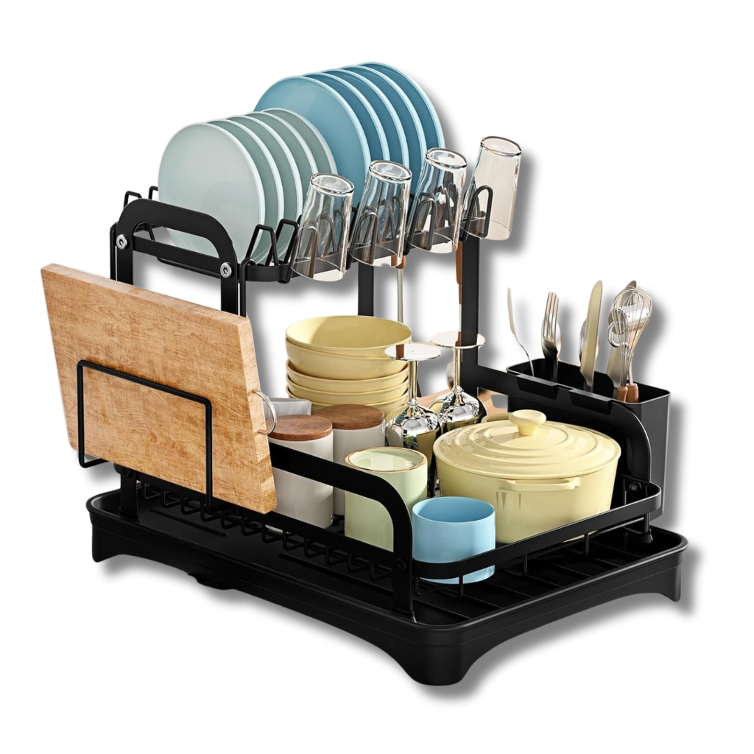 Escurridor Shelf Sobre Mesada Con Drenaje Lateral