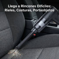 Aspiradora Inalámbrica Portátil Auto 120W Recargable