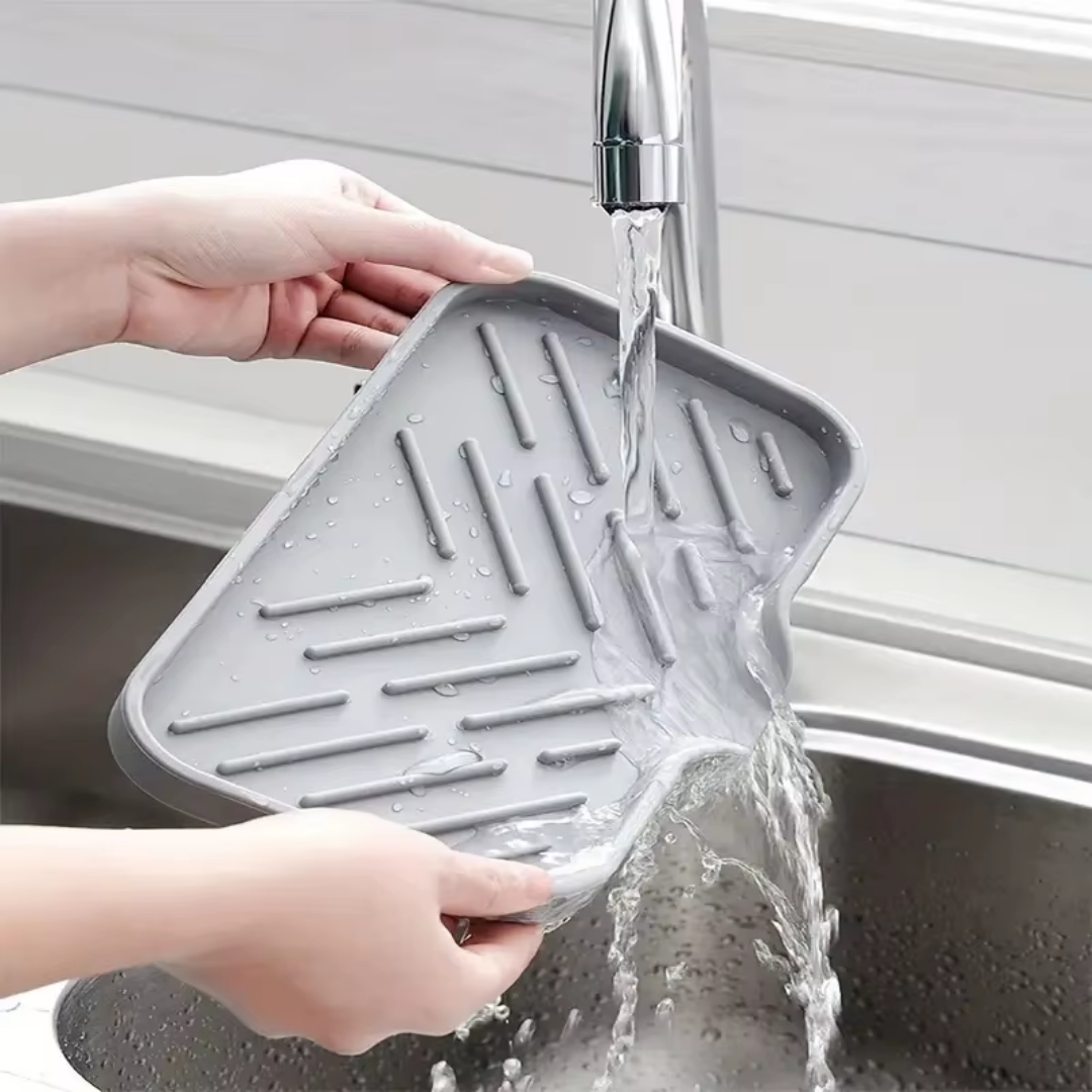Bandeja de Silicona para Esponjas con Drenaje
