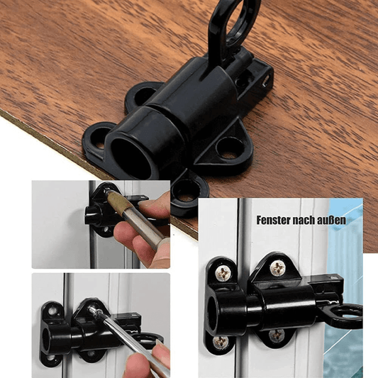 Tranca Pasador Automático para Ventanas y Puertas - Muy Moderna Uruguay