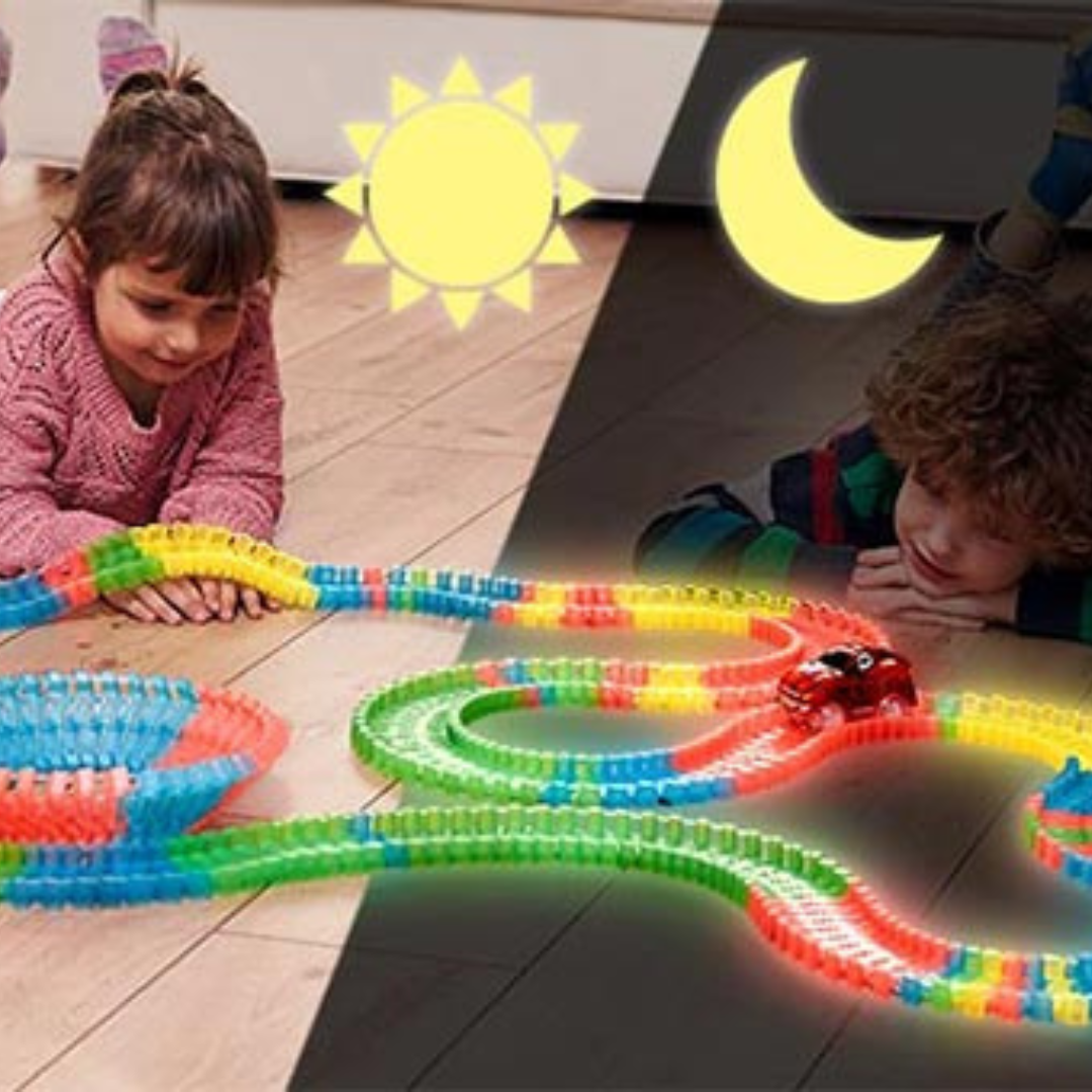 Pista de Carreras Flexible Magic Track (240 piezas)