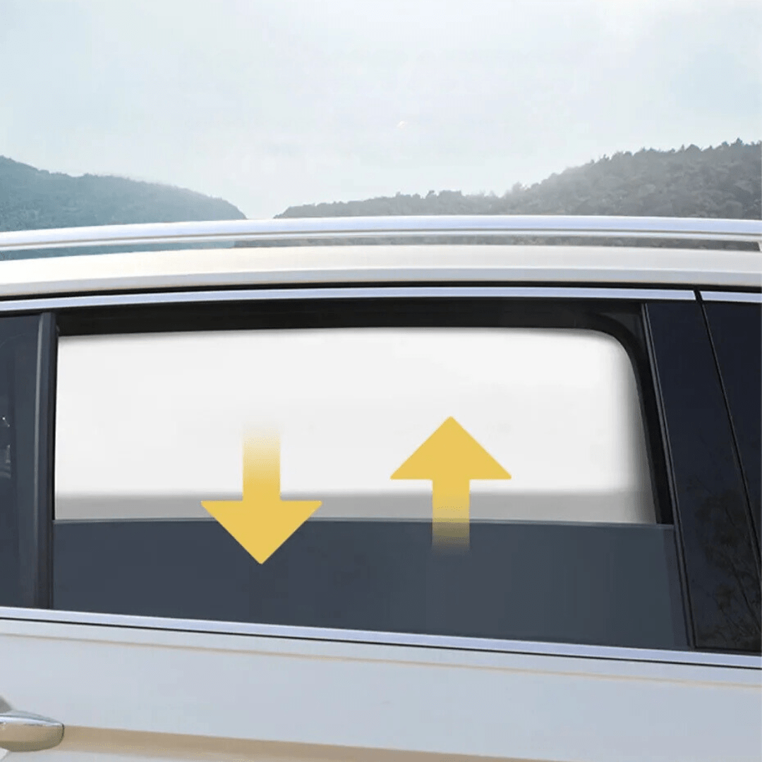 Paquete De 4 Cortinas Magnéticas Deslizables Para Ventana Lateral De