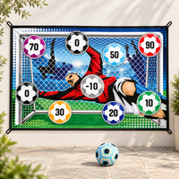 Alfombra de Fútbol con Pelota de Velcro 150x100 cm