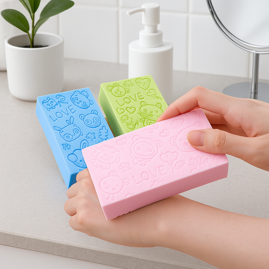 Pack X3 Esponjas Exfoliantes para Quitar Piel Muerta