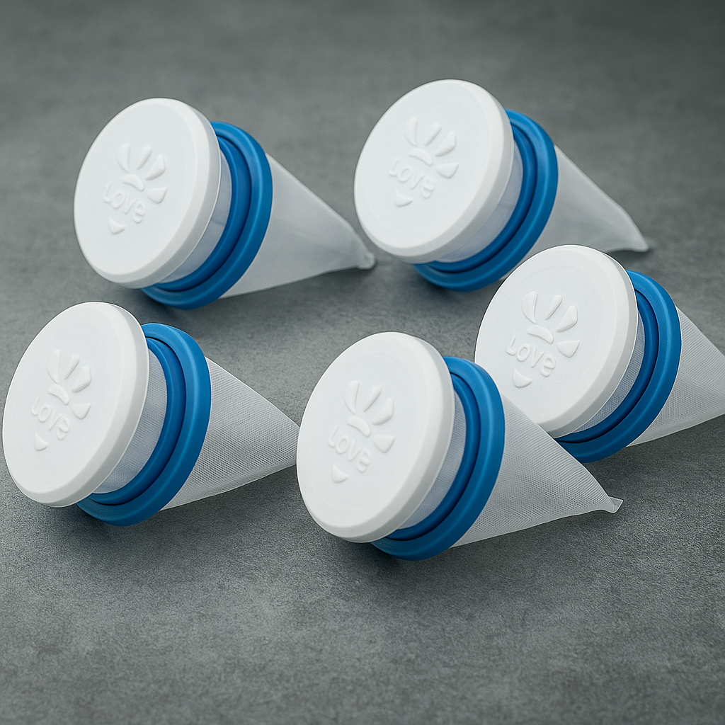 Pack x5 Filtros para Peine Fino Aspirador