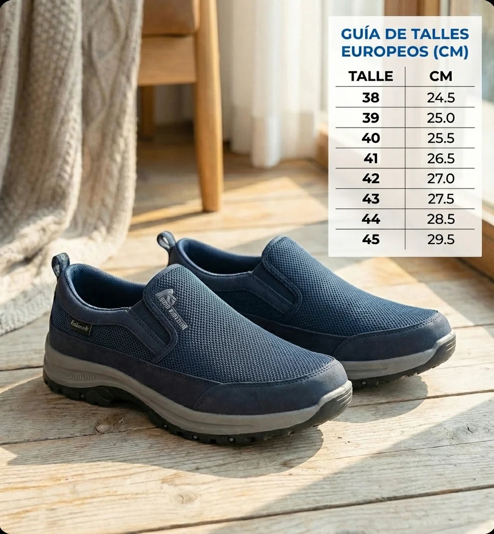 Championes Ortopédicos Sin Cordones Livianos Para Caminar