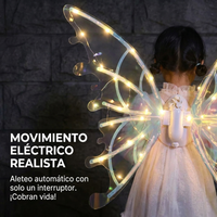 Alas de Hada Mariposa Luminosas con Música
