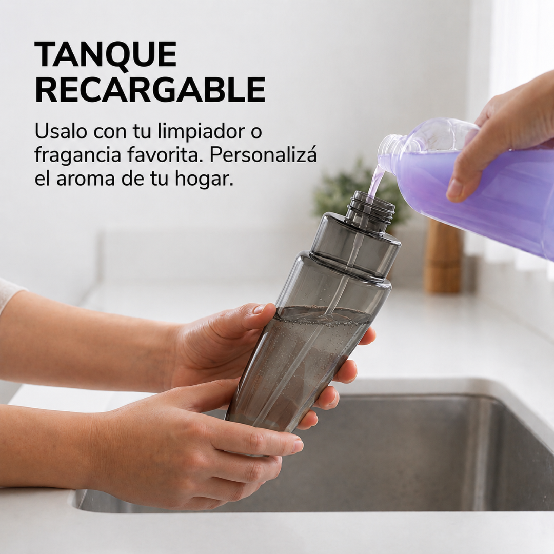 Mopa Limpiador 2 en 1 con Difusor Spray
