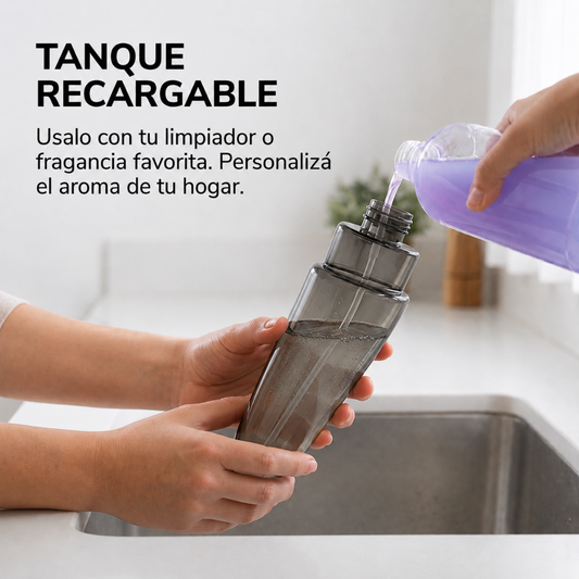 Mopa Limpiador 2 en 1 con Difusor Spray