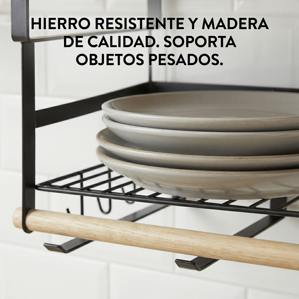 Estante Organizador Estilo Escandinavo - Muy Moderna Uruguay