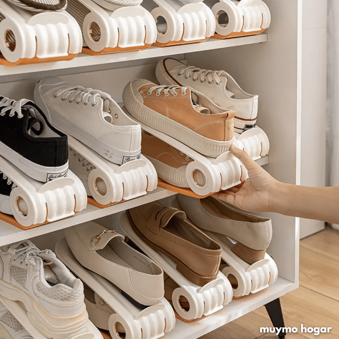 Set 6 Organizadores De Zapatos Regulables muymo hogar - Muy Moderna Uruguay