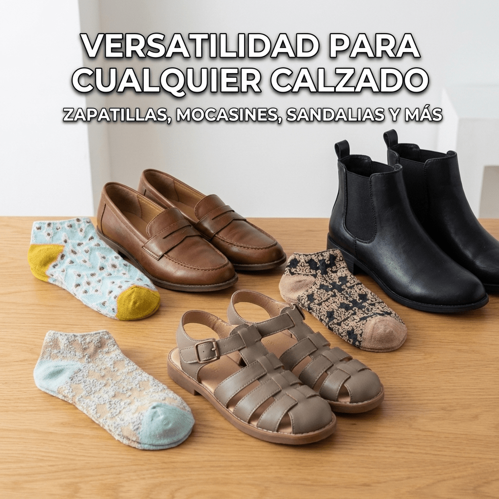 5 Pares Medias Cortas Mujer Transpirables Y Cómodas - Muy Moderna Uruguay