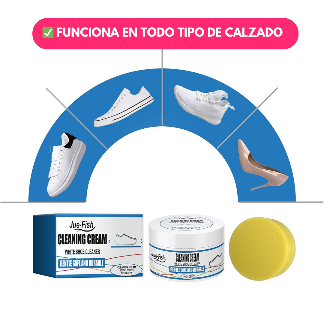 Crema de Limpieza para Zapatos