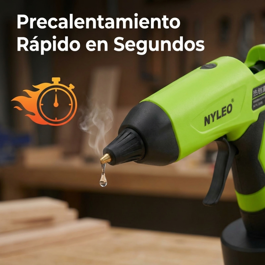 Pistola de Silicona Inalámbrica – Sin Cables Sin Límites