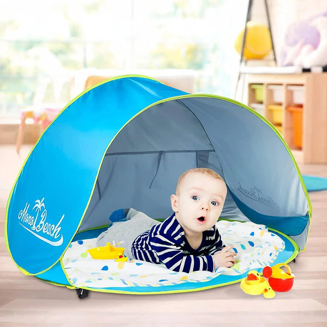 Carpa de Playa Con Mini Piscina Para Niños