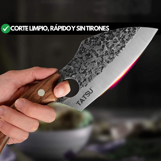 Cuchillo Japonés TATSU™ modelo Kaizen con Funda