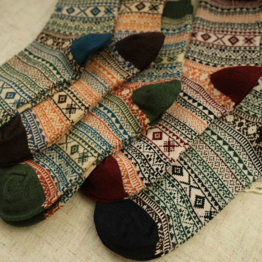 Medias Nórdicas para Invierno 5 Pares