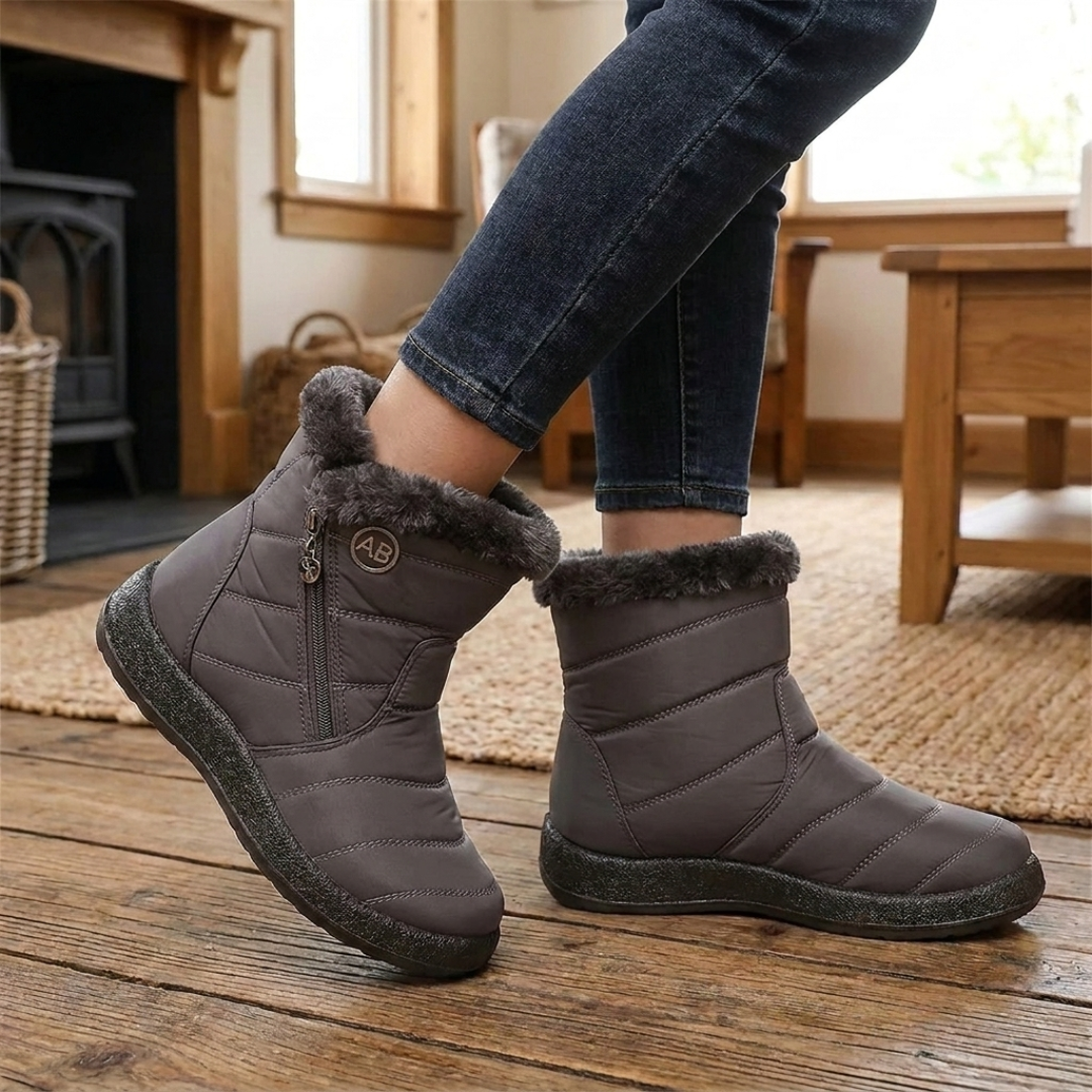 Botas Impermeables de Invierno Interior de Corderito