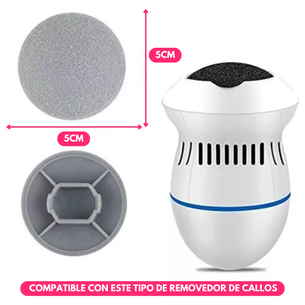 Pack de Repuestos para Removedor de callos Pedi Vac