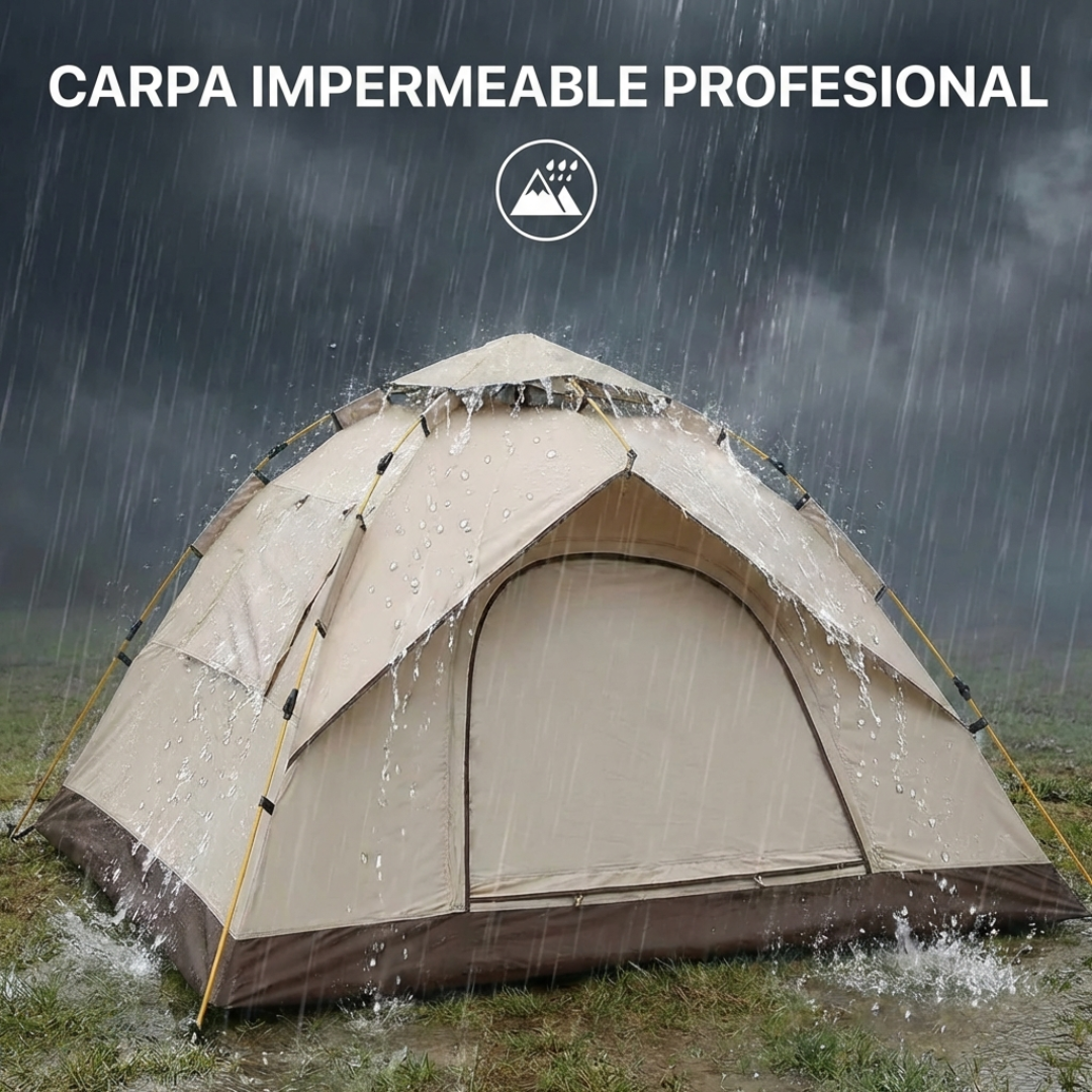 Carpa Autoarmable 3 Personas Tela Oxford Piso Impermeable