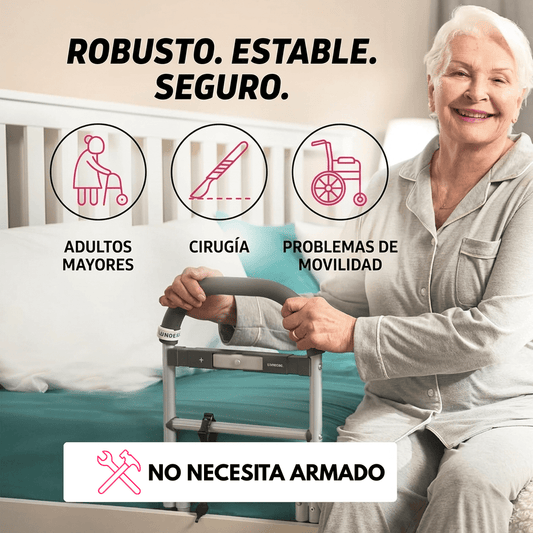 Pasamanos de Cama con Luz LED - Muy Moderna Uruguay