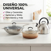 Set 6 Mangos de Silicona Universal para Tapa de Olla