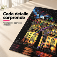 Kit de 4 Láminas para Rascar Scratch Art
