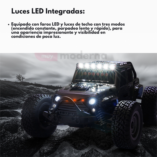 Camioneta Todoterreno 4x4 A Control Remoto