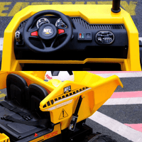 Camión Volquete Eléctrico Infantil 12V 4x4 Con Descarga - Muy Moderna Uruguay