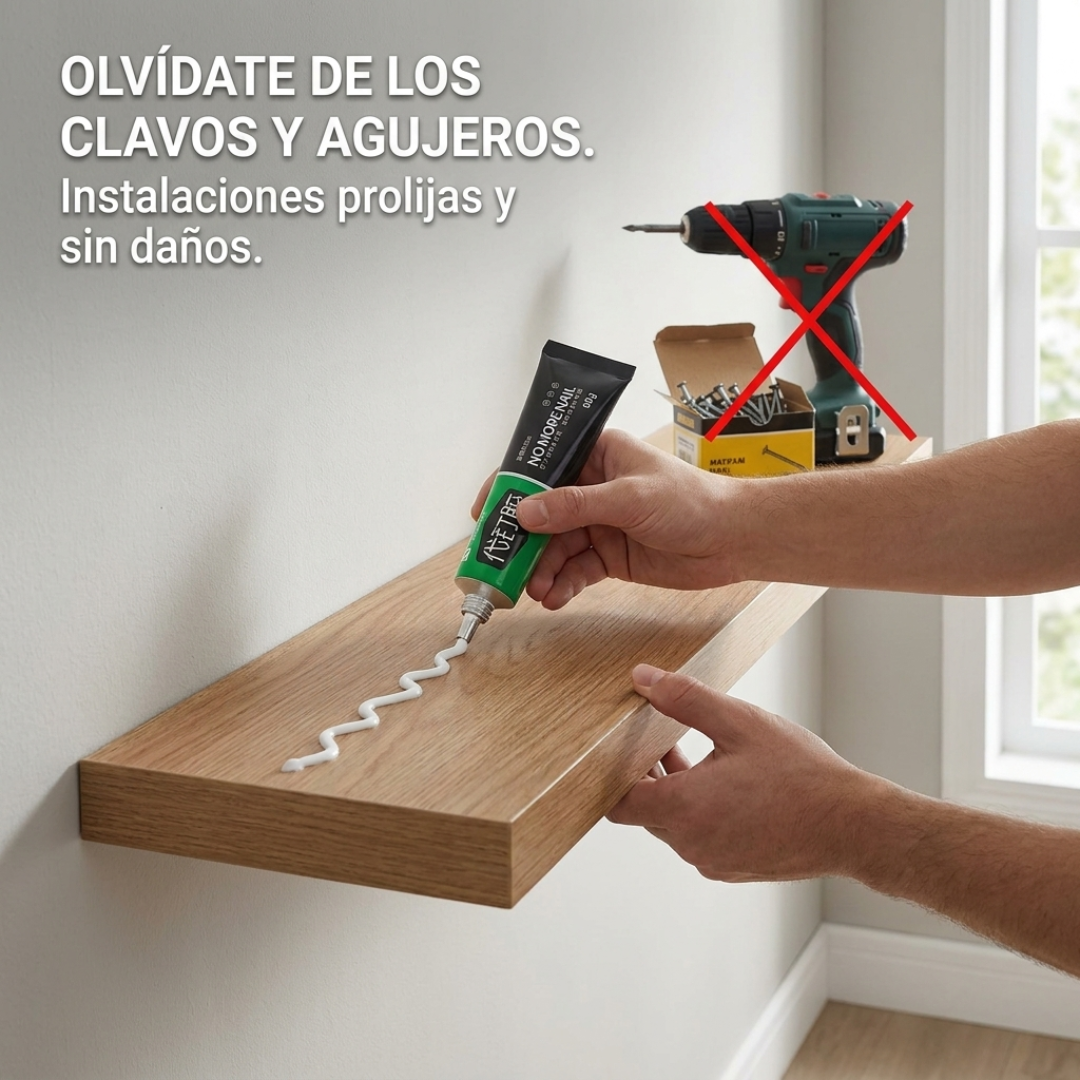 Pegamento Montaje Sin Clavos Waterproof Extra Fuerte 60g