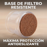 Set x24 Protectores de Silicona para Muebles