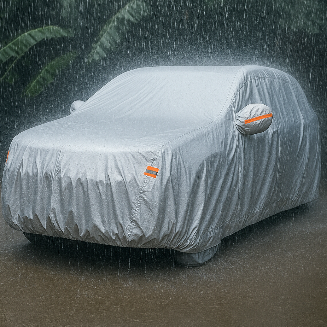 Funda Cubre Autos Impermeable Protección Sol Lluvia Rayones