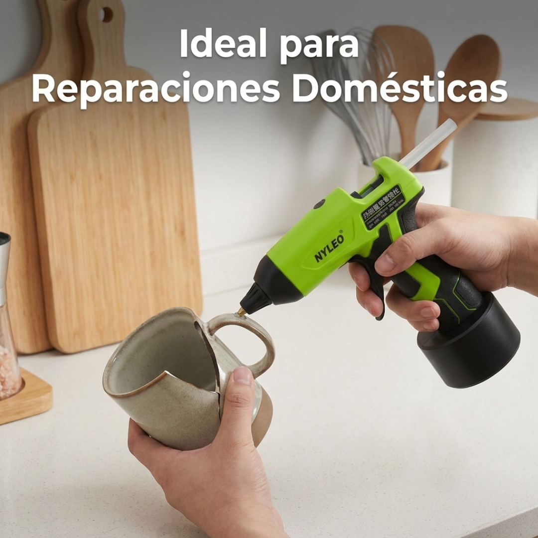 Pistola de Silicona Inalámbrica – Sin Cables Sin Límites