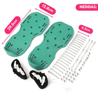 Zapatos con Clavos para Airear Cesped