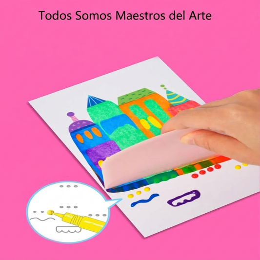 Kit Scratch Arcoíris 20 Tarjetas para Raspar - Manualidad Creativa Infantil