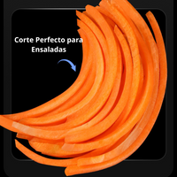 Cortador de Verduras de Giro Fácil Rallador Rebanador