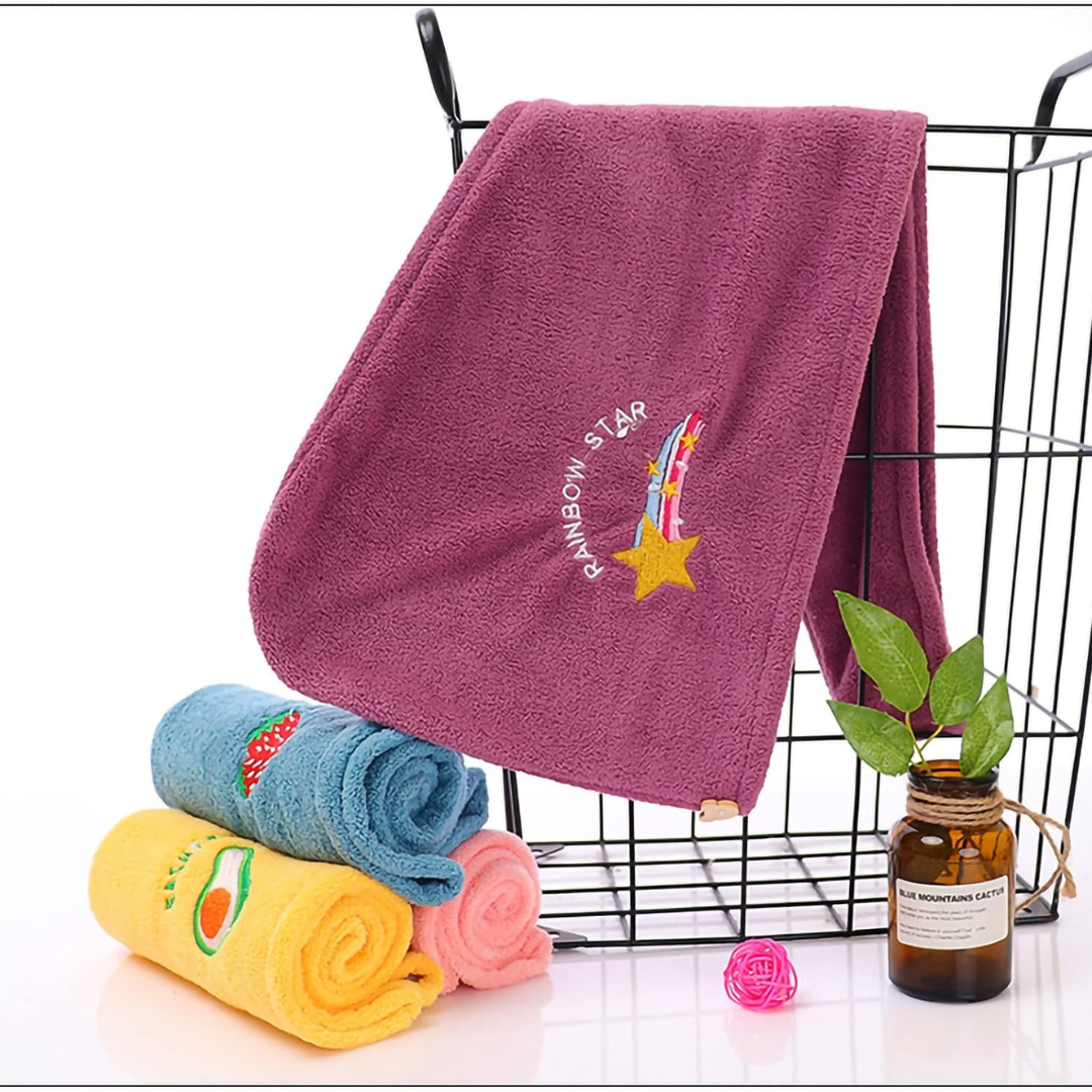 Toalla para Cabello de Secado Rápido