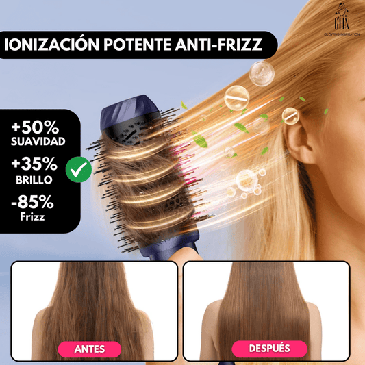 Cepillo Alisador 5 en 1 GLIN™ Airstyler - Muy Moderna Uruguay