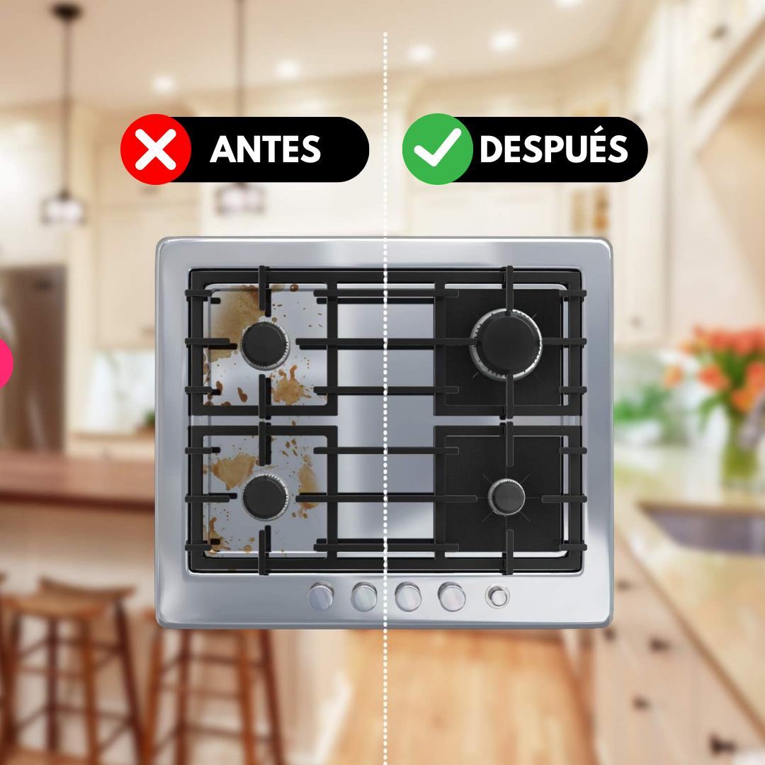 Set x4 Cubre Hornallas de Teflon