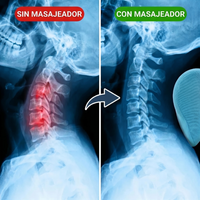 Masajeador Cervical Electroestimulación Calor y Vibración 4 en 1