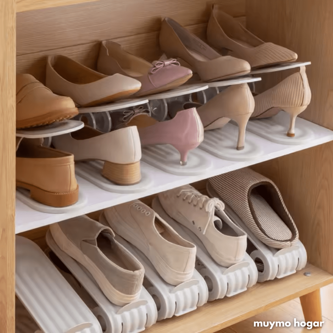 Set 6 Organizadores De Zapatos Regulables muymo hogar - Muy Moderna Uruguay