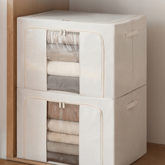 Caja Estructural de Tela Organizadora de Ropa - Muy Moderna Uruguay