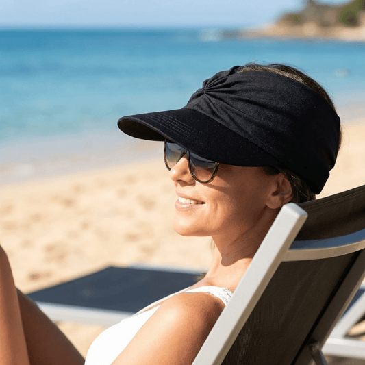 Gorro de Sol Visera Ancha Para Mujer Con Protección UV - Muy Moderna Uruguay