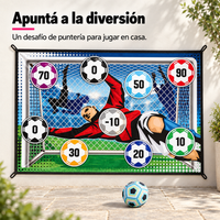 Alfombra de Fútbol con Pelota de Velcro 150x100 cm