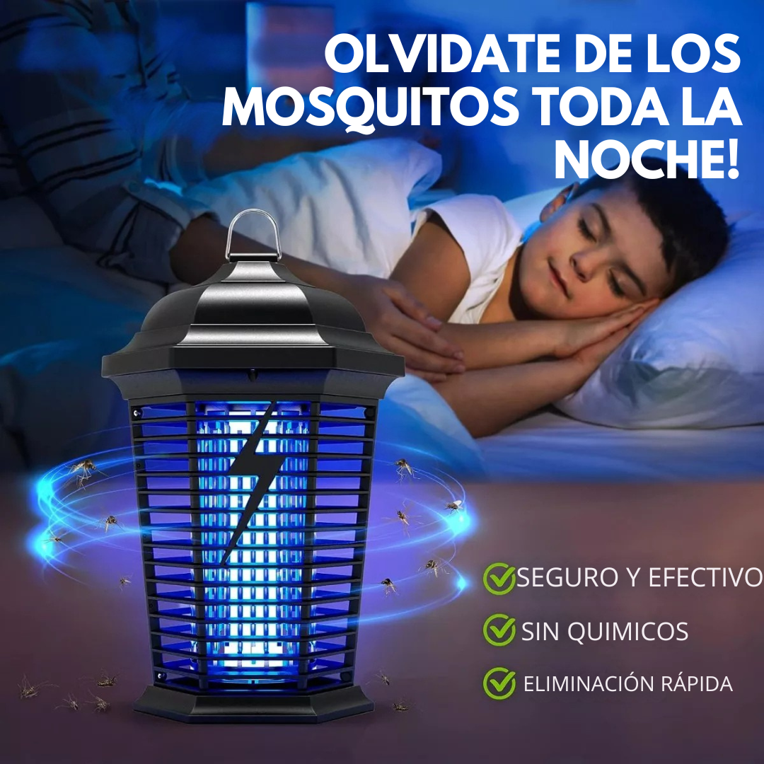 Exterminador De Mosquitos Insectocutor Uv Potente 4200v