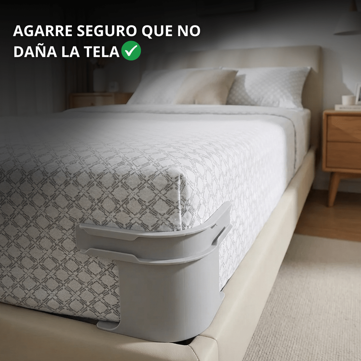 Pack de 4 Sujetadores De Sábanas Antideslizantes - Muy Moderna Uruguay