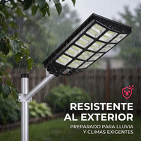 Foco Solar Led 1000w Exterior Alumbrado C/Remoto - Ecoinnova